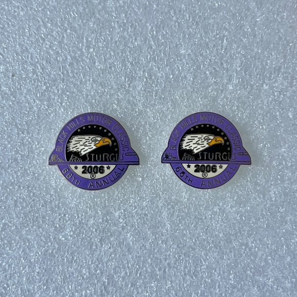 Sturgis 66th Annual Black Hills Motor Classic of 2006 lapel pins. - Picture 1 of 2
